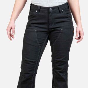 Britt Utility Pant No Fade Black Canvas